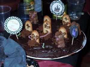 Recette gâteau cimetière pour Halloween - Marie Claire